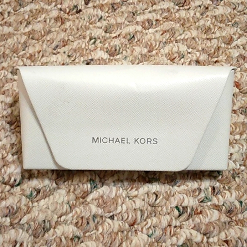 GUC Michael Kors hard shell glasses case